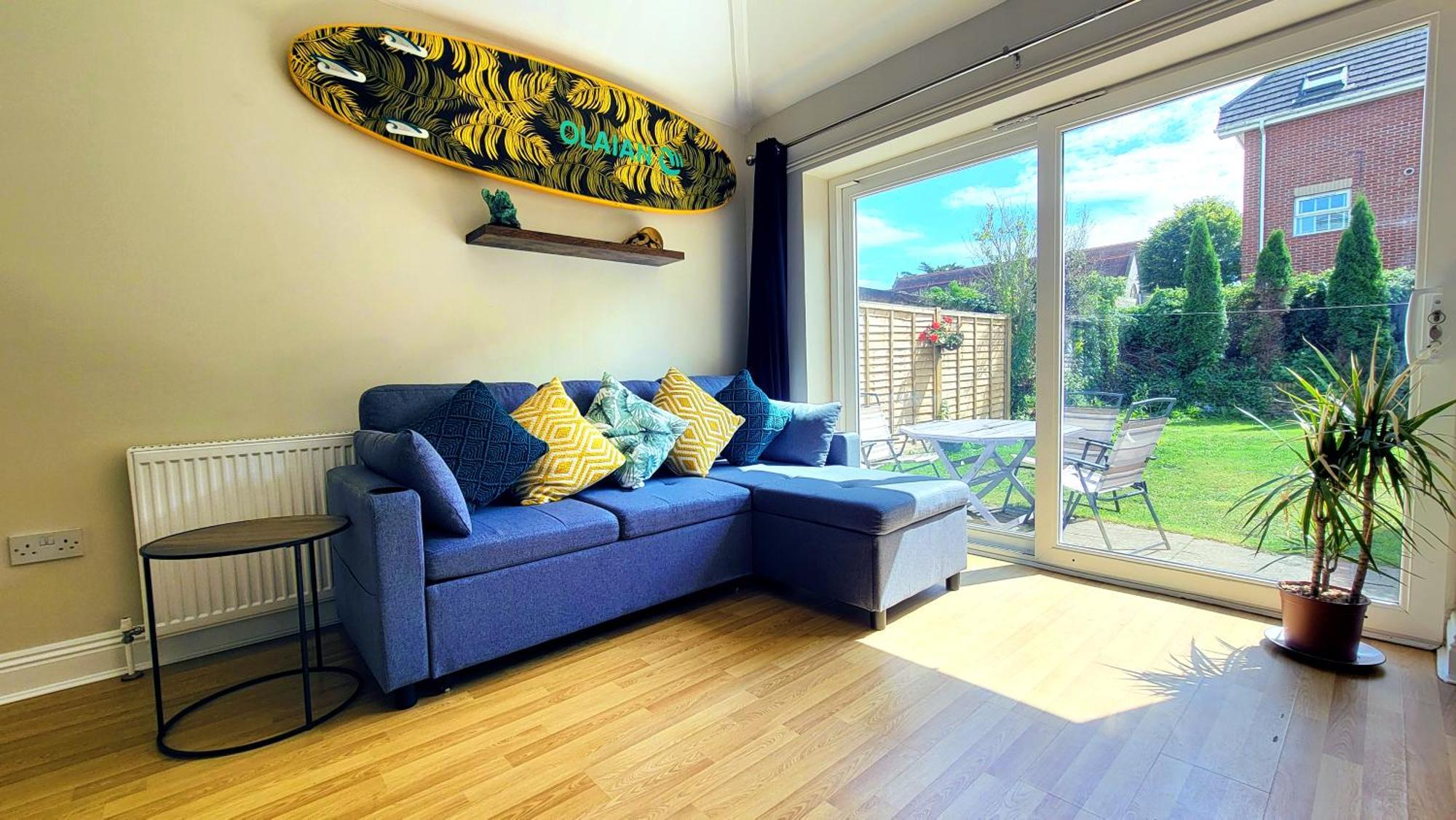 Apartment Quirky Surf Spot By & Garden 4xguest Pvt Entrance *