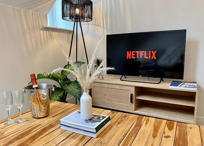 Luxury Scandi Inspired 1 Bed Town Centre Apartment