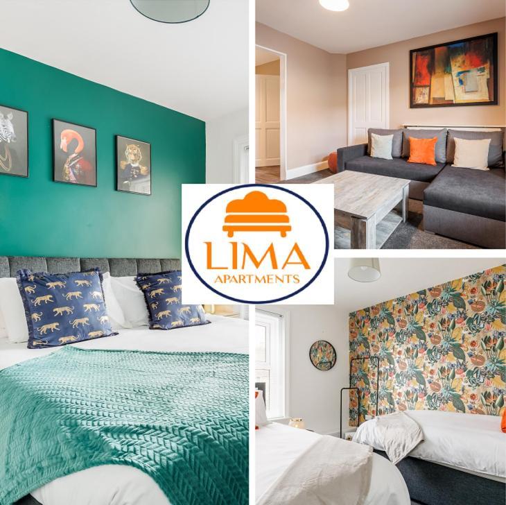 Weekly Monthly Deal-4 Beds-large House-driveway By Lima Ltd Apartment Bournemouth