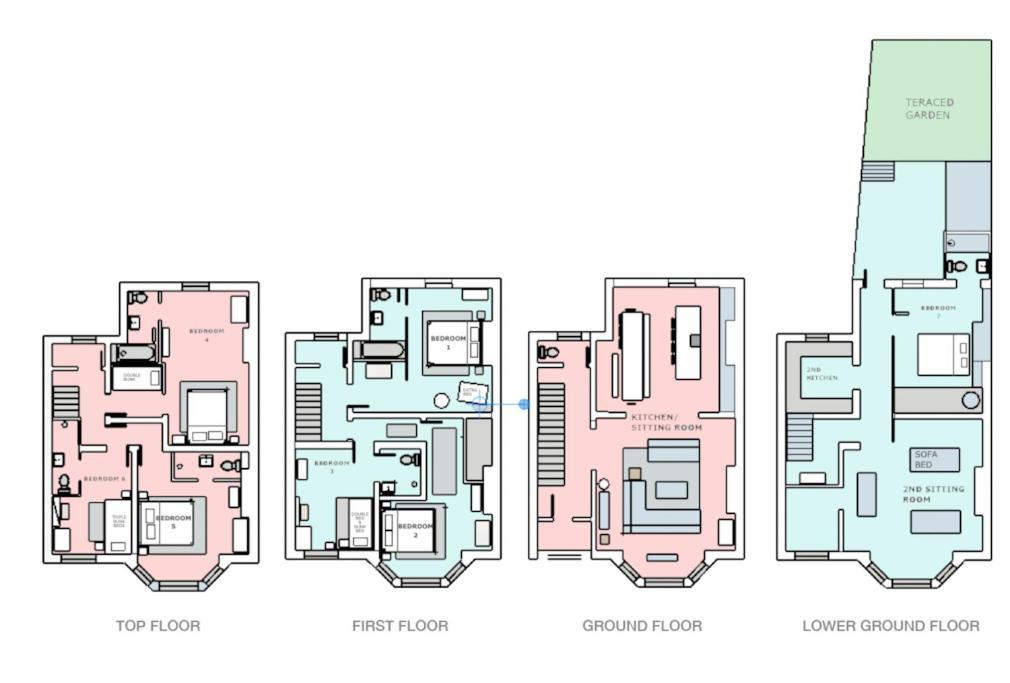 The House Sleeps 20 & 4 Mins To The Holiday home *