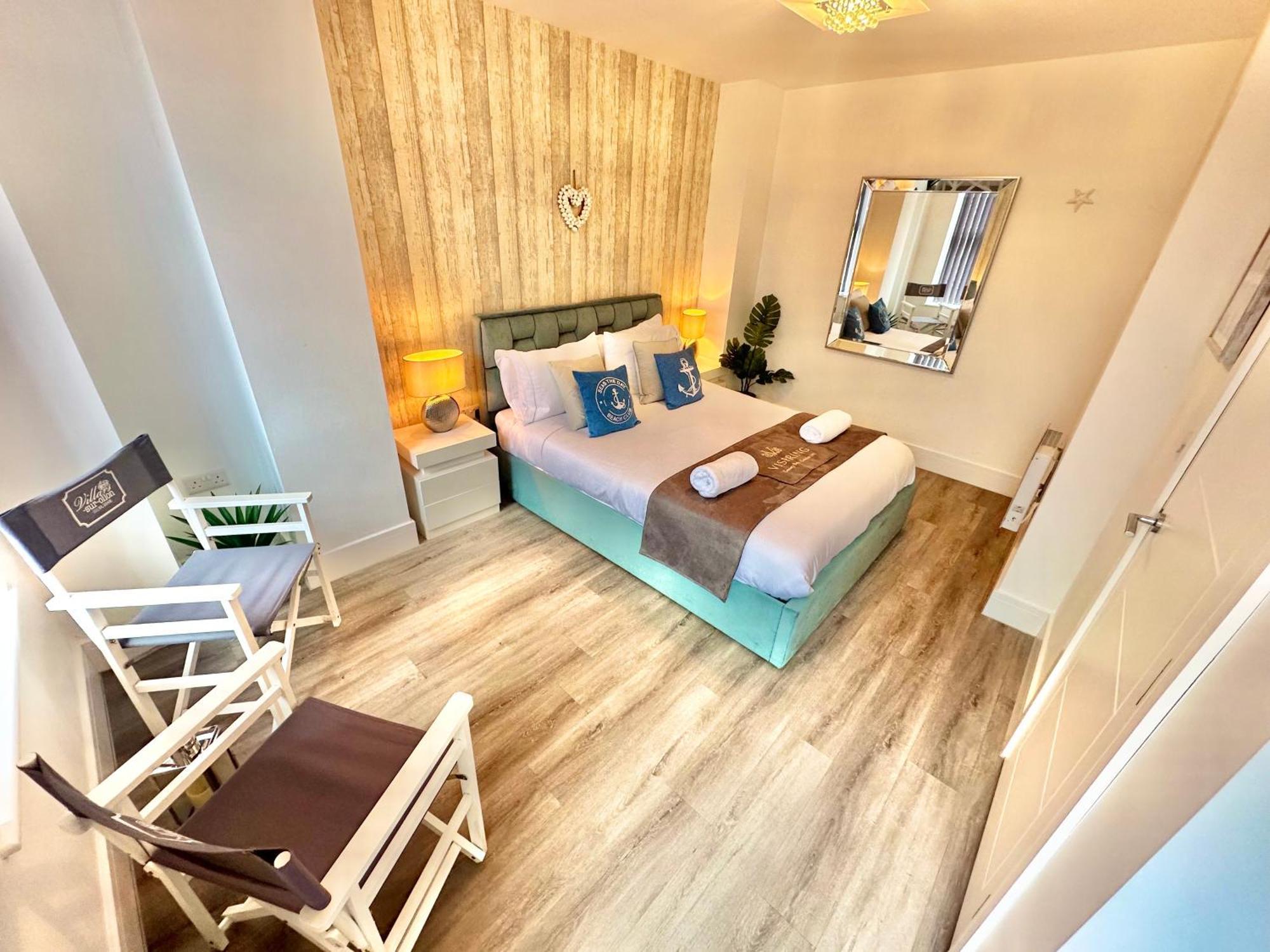 Apartment Coastal Vibes - Stunning With King Size Bed And Free Parking - Central Location And Close To Beach Bournemouth