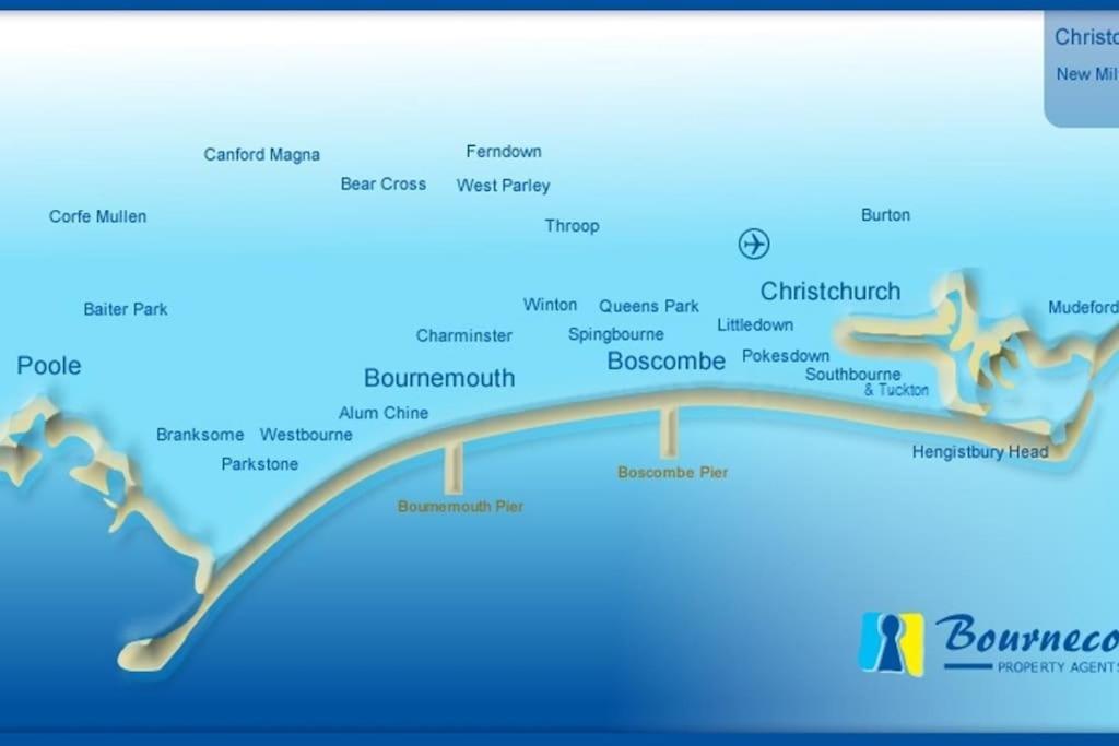 Apartment Bournecoast - Ground Floor Close To Sandy Beaches With Patio - Fm660