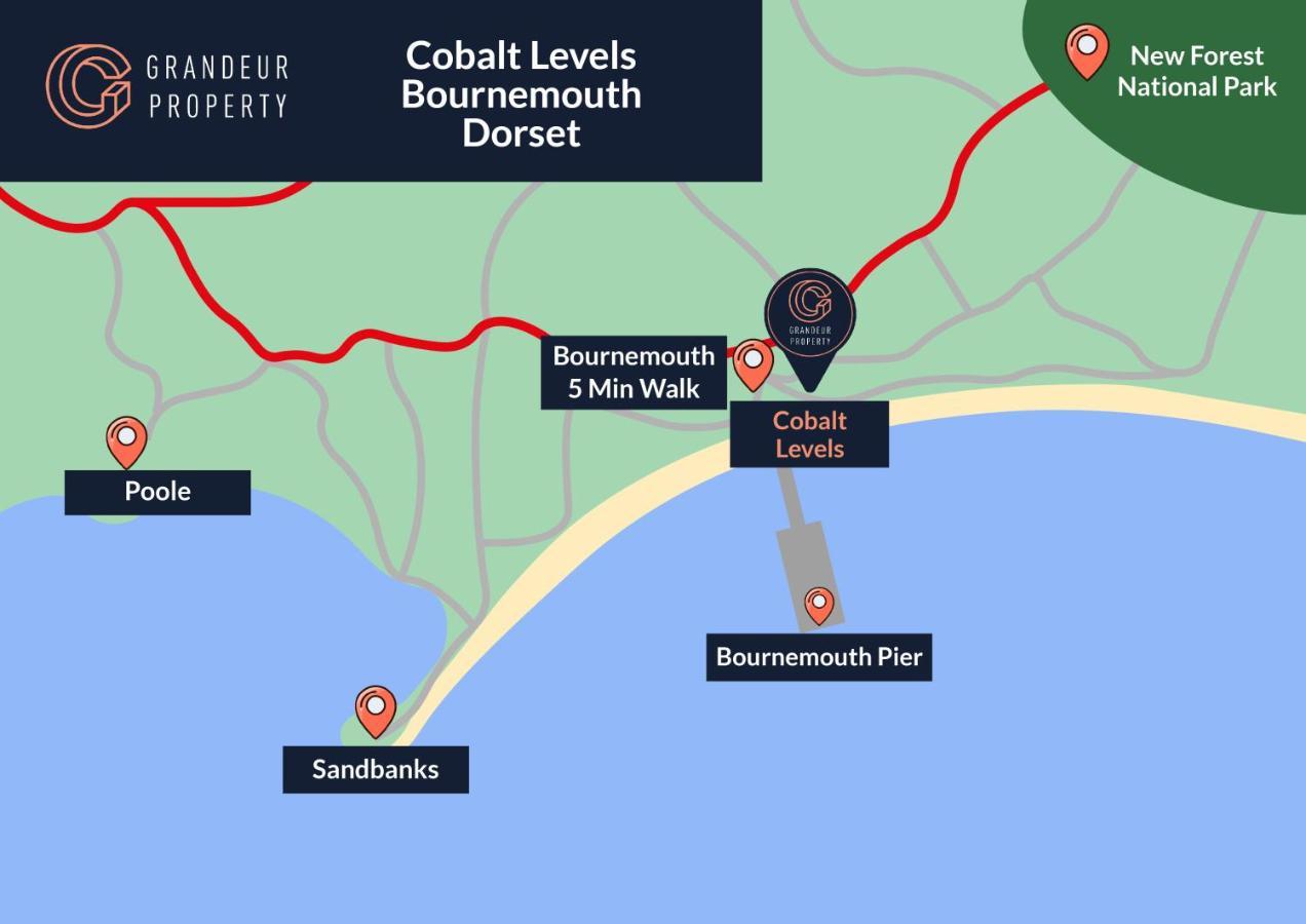 Quirky Newly Renovated With Parking - Cobalt Levels Bournemouth