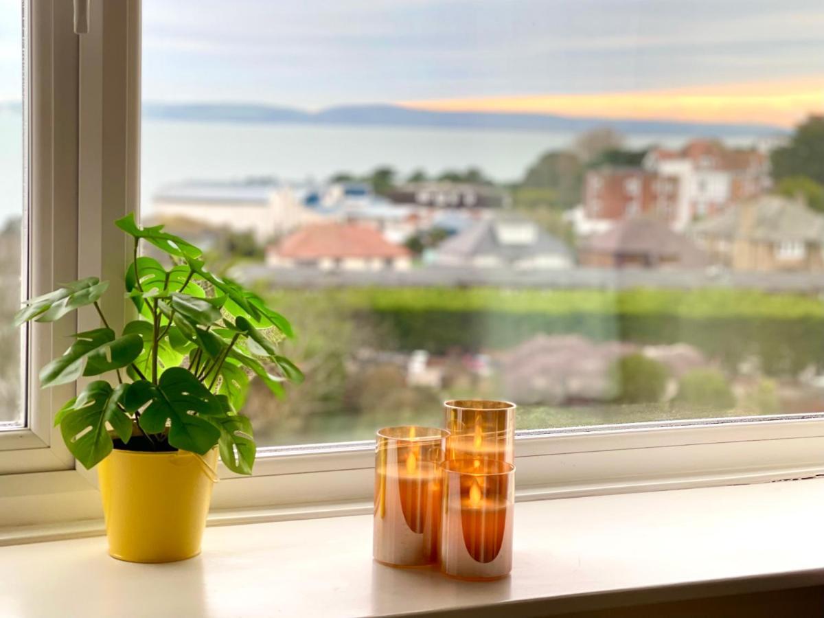 Apartment Sea View Family By Gym & Parking Bournemouth
