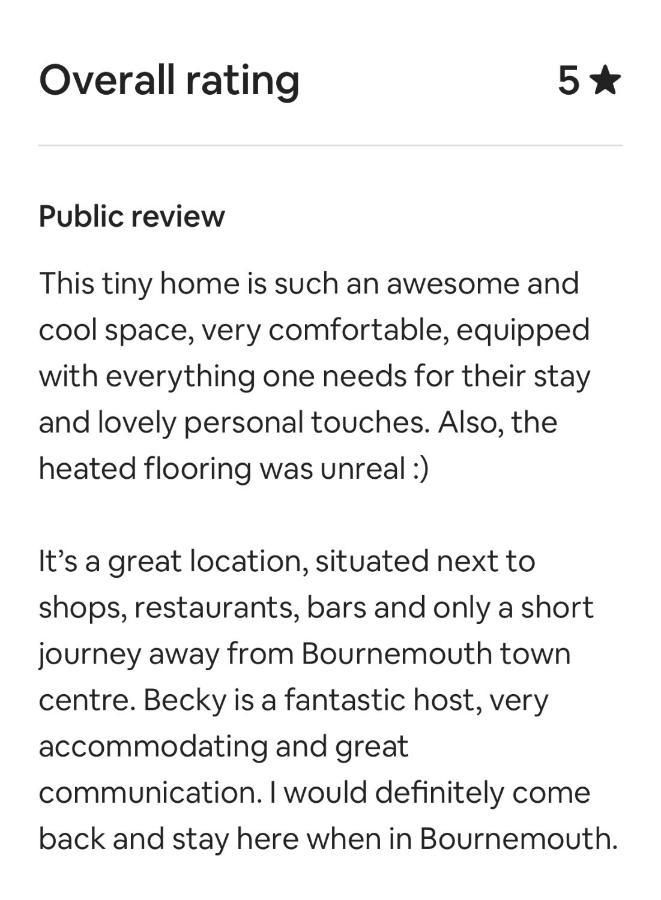 Tiny Home, Boscombe Manor