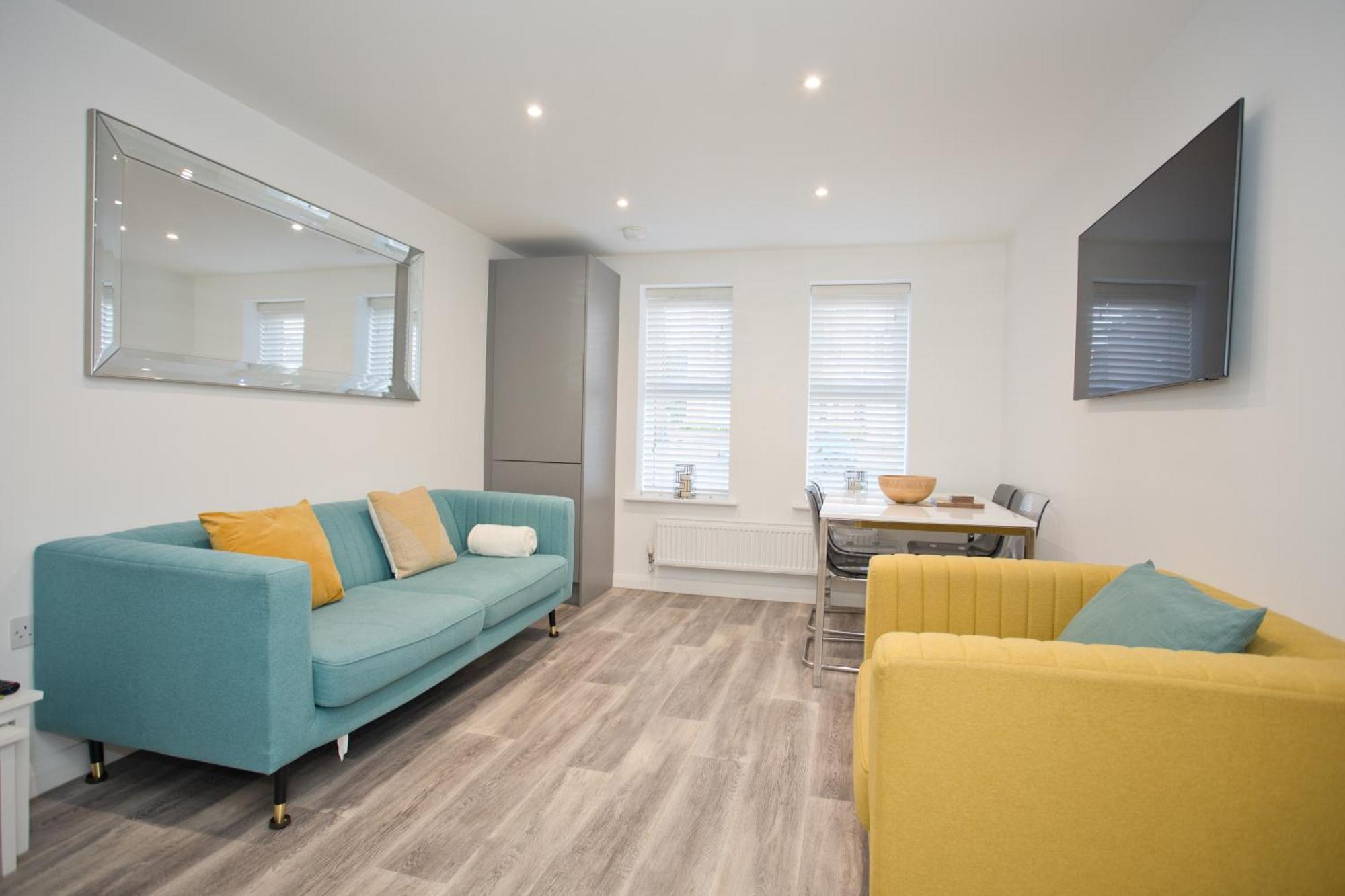 Sea Air - 2 Bedrooms - Parking - Mins To Apartment Bournemouth