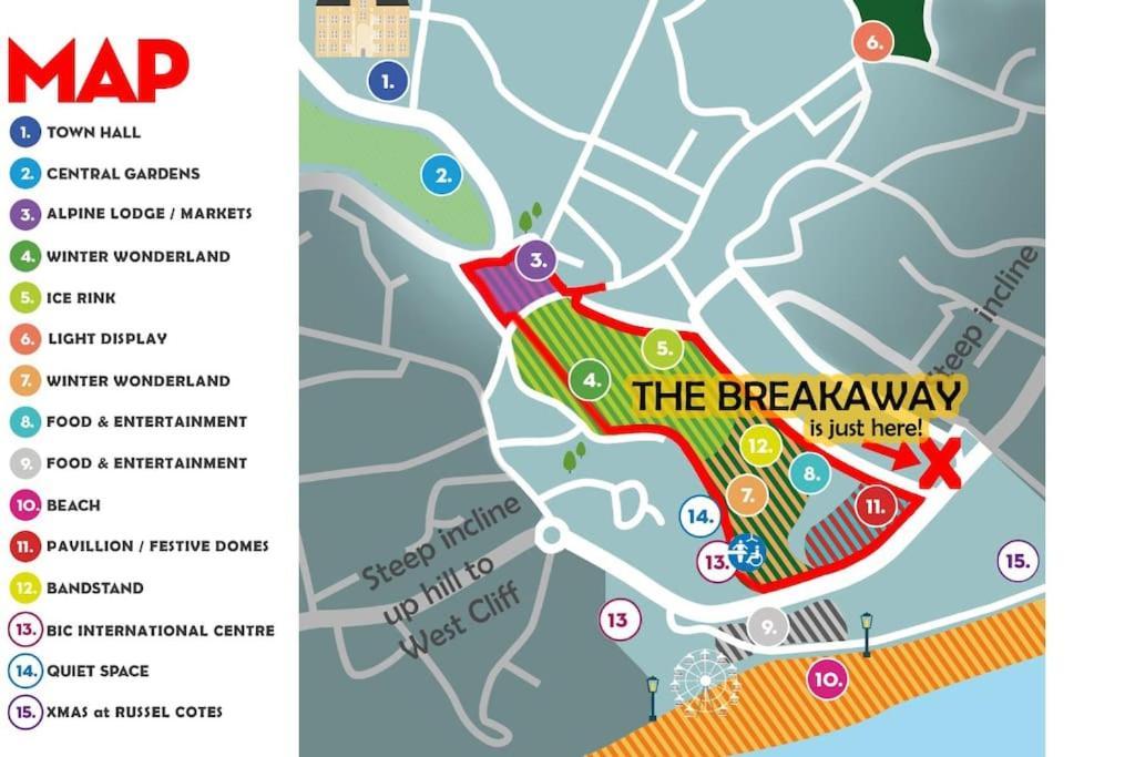 Break Away Nxt To Gardens! Pkg - Perfect Position! * Bournemouth