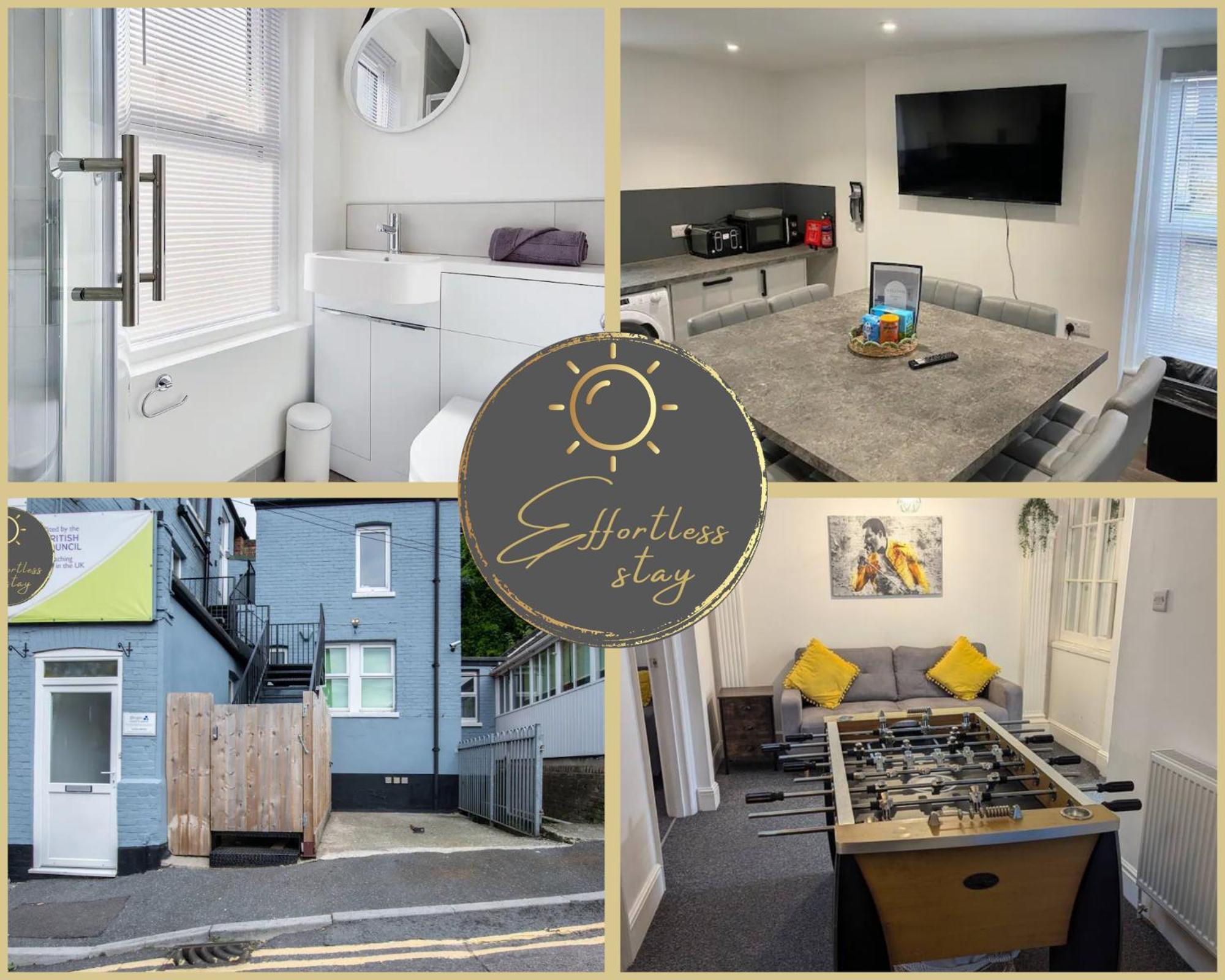 Holiday home The Loft -contractors, Professionals, Leisure Guests Parking, Wifi, Bh1, Sleeps Up To 8,