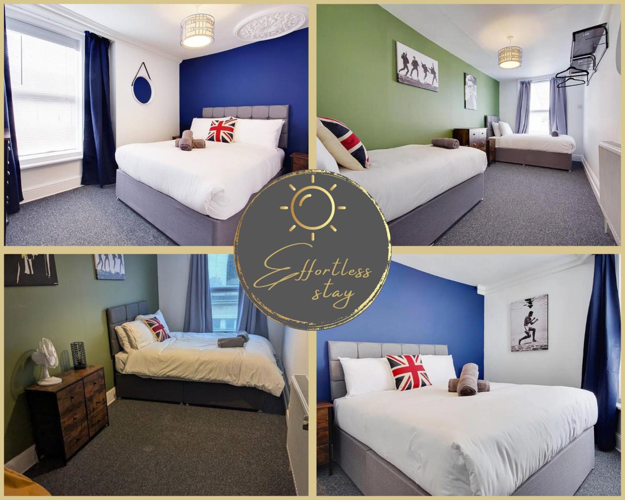 Holiday home The Loft -contractors, Professionals, Leisure Guests Parking, Wifi, Bh1, Sleeps Up To 8, *