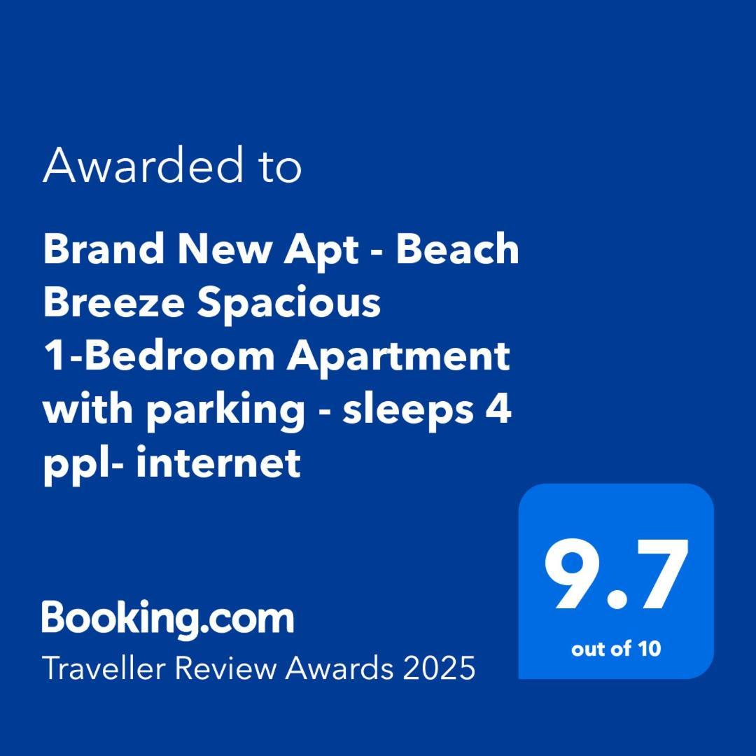 Brand New - Breeze Spacious 1-bedroom With Parking - Sleeps 4 Ppl- Internet