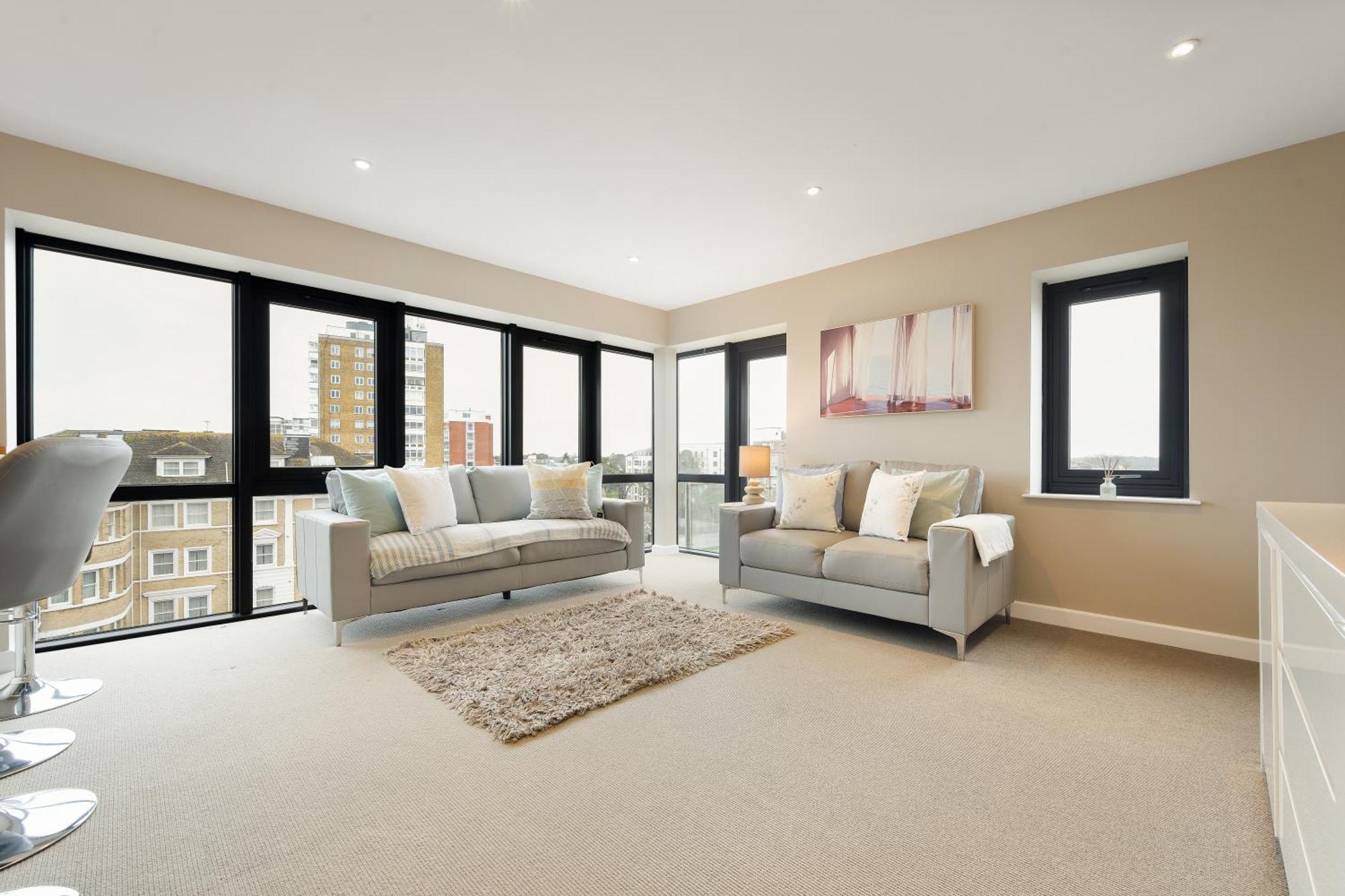 Westcliff Penthouse With Sea Views And Balcony Apartment Bournemouth