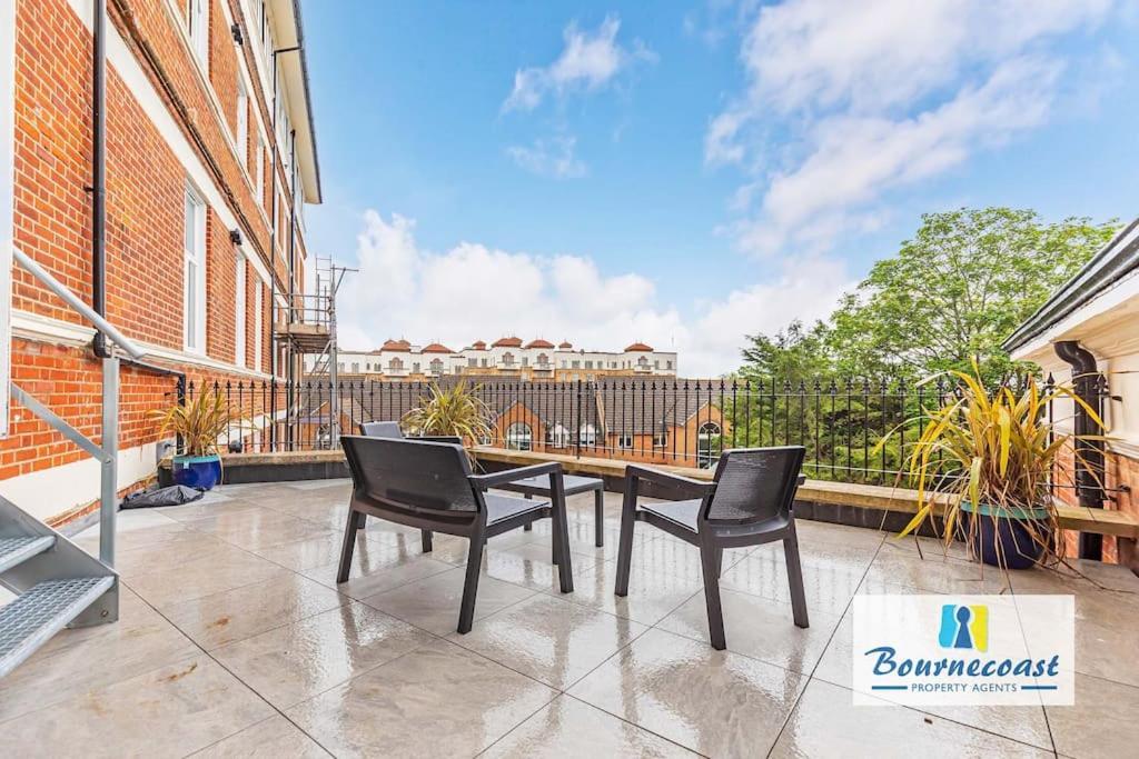 Bournecoast-roof Terrace-gym-sea Glimpses- Fm977 * Bournemouth