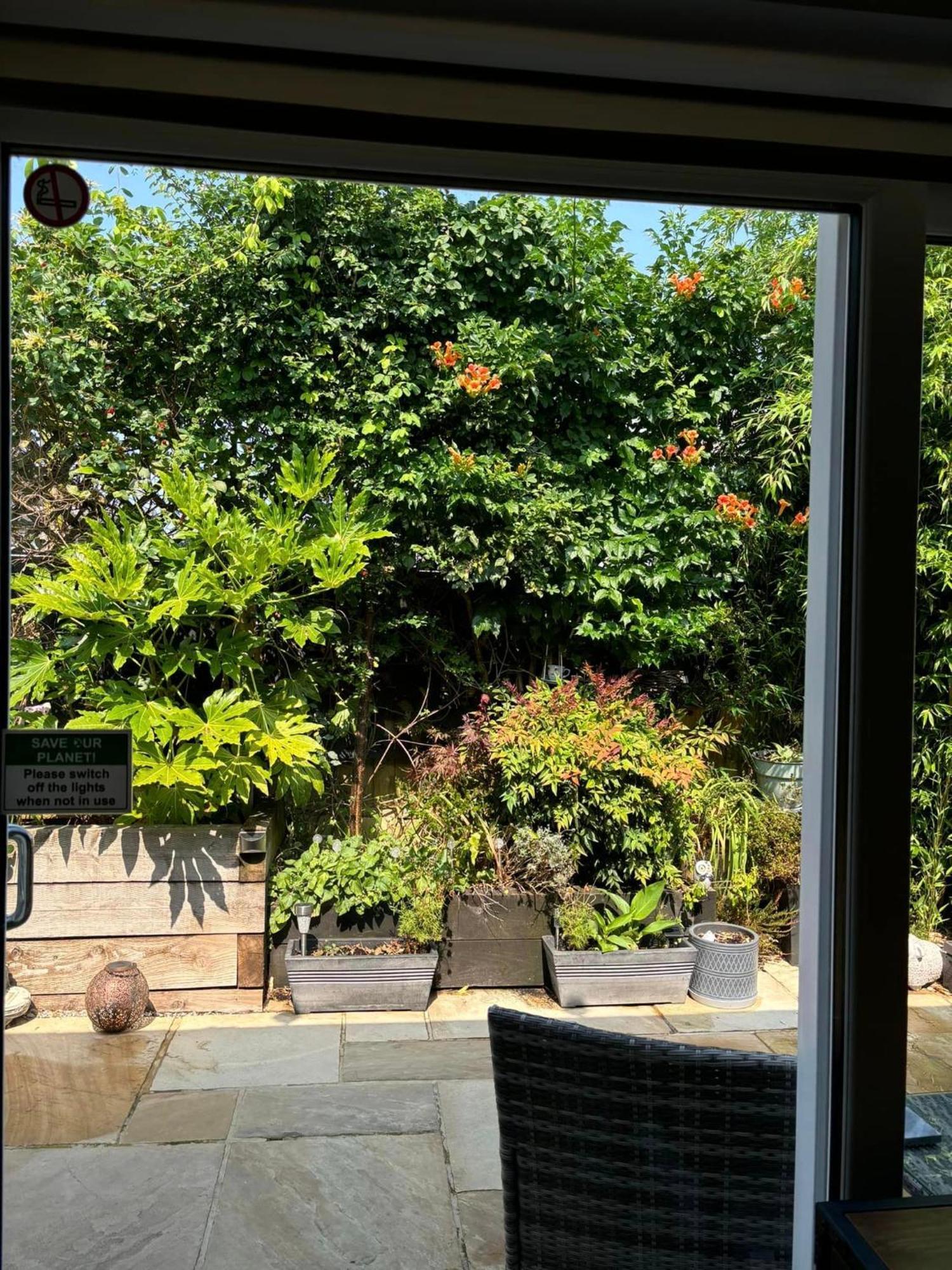Secret Gem 1 Bed Garden Flat Private Luxury Hot Tub *